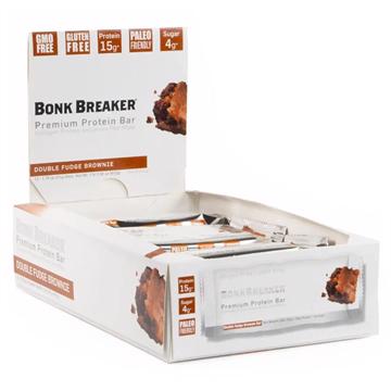 Bonk Breaker Proteinbar med Collagen - Kasse m 12 stk - DATOVARE - Double Fudge Brownie
