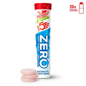 High5 Zero tabletter - 20 stk - Jordbær og Kiwi