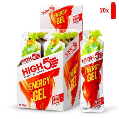 High5 Energi Gel - 20 stk - Citrus