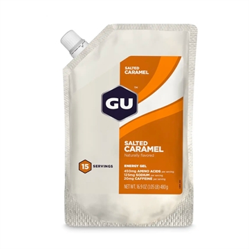 GU Energy Gel Bulk Pack - 15 portioner - DATOVARE - Salted Caramel