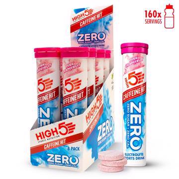 High5 Zero tabletter - 8 x 20 stk - Pink Grape med koffein