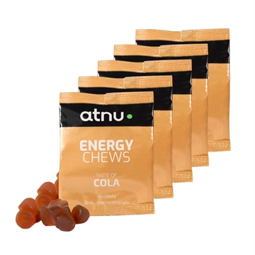 ATNU Energy Chews - 5 x 40g - Cola