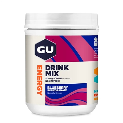 GU Energy Labs Energidrik - DATOVARE - Drink Mix Blueberry Pomegranate - 30 portioner (840g)