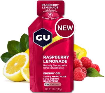 GU Energy Gel 24 stk - Raspberry Lemonade