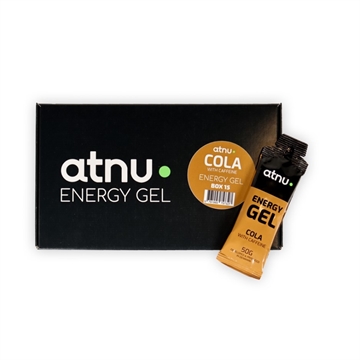ATNU Energy Gel - Cola med koffein  - Kasse med 15 stk