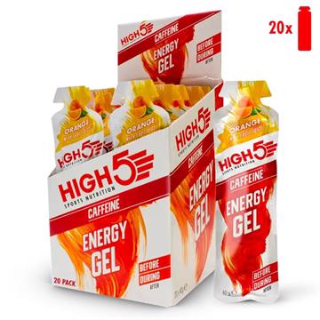 High5 Energi Gel - 20 stk - Appelsin Plus