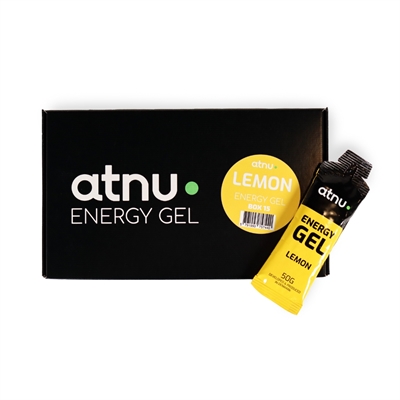 ATNU Energy Gel - Lemon - Kasse med 15 stk
