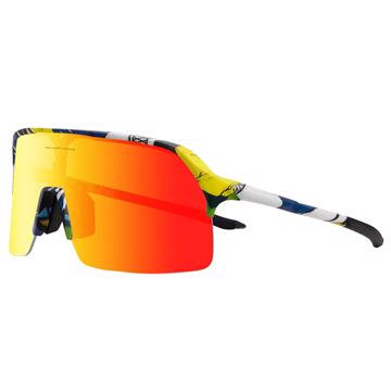 KAPVOE C40 Cykelbriller - Kona med rød linse