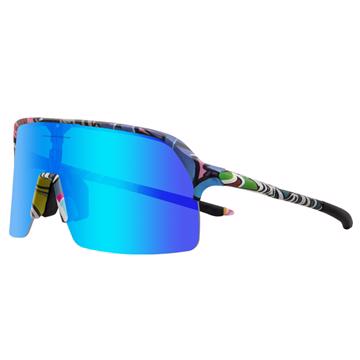 KAPVOE C40 Cykelbriller - Kona med blå linse