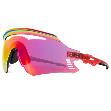 KAPVOE X10 Solbriller - Rød med rød linse