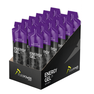 PurePower Energy Gel - 12 x 40g - Solbær