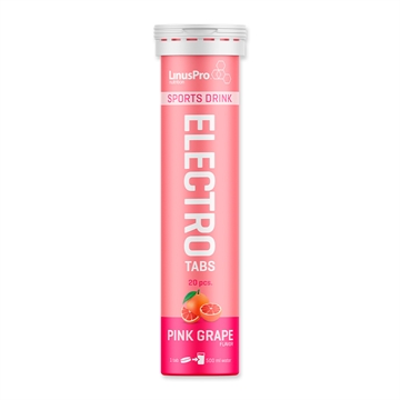 LinusPro Elektrolyt Tabs - Pink Grapefruit - 20 tabs