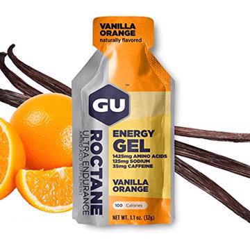 GU Roctane Gel 24 stk - DATOVARE - Vanilla/Orange