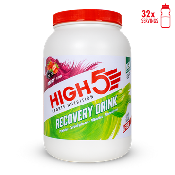 High5 Protein Recovery - 1,6 kg - Bær