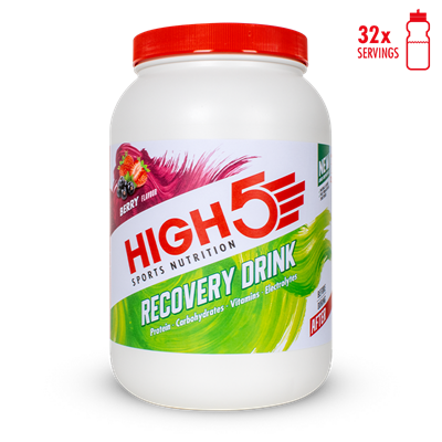 High5 Protein Recovery - 1,6 kg - Bær